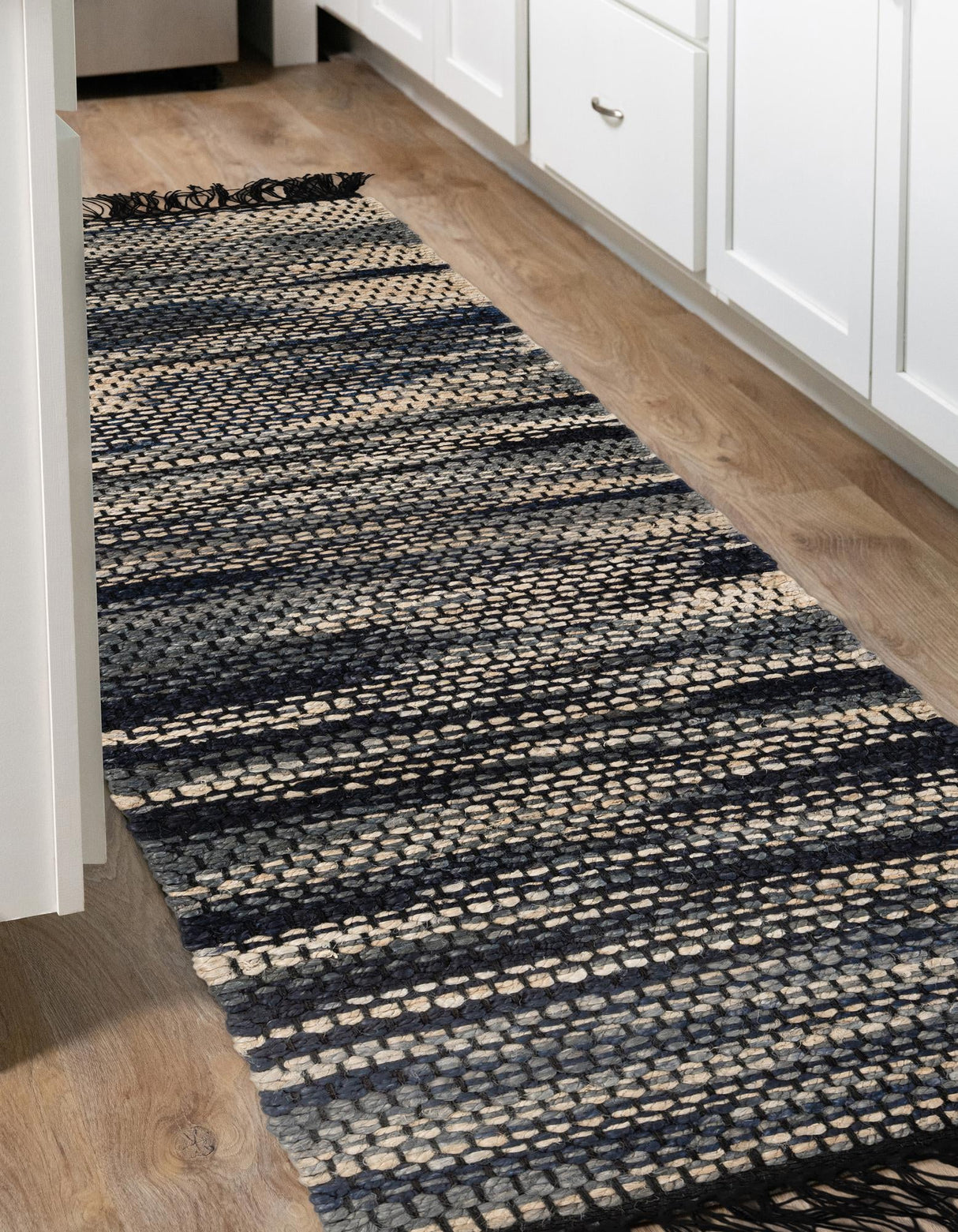 Hand Woven Chunky Jute Runner Rug