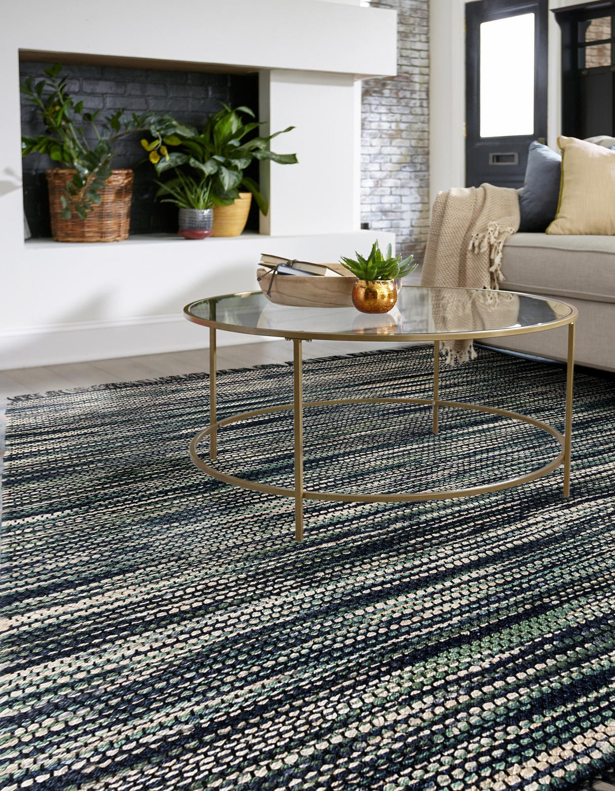 Hand Woven Chunky Jute Rug