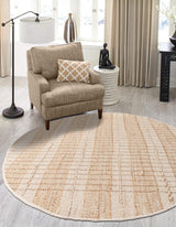 Hand Braided Laurel Handwoven Jute Round Rug