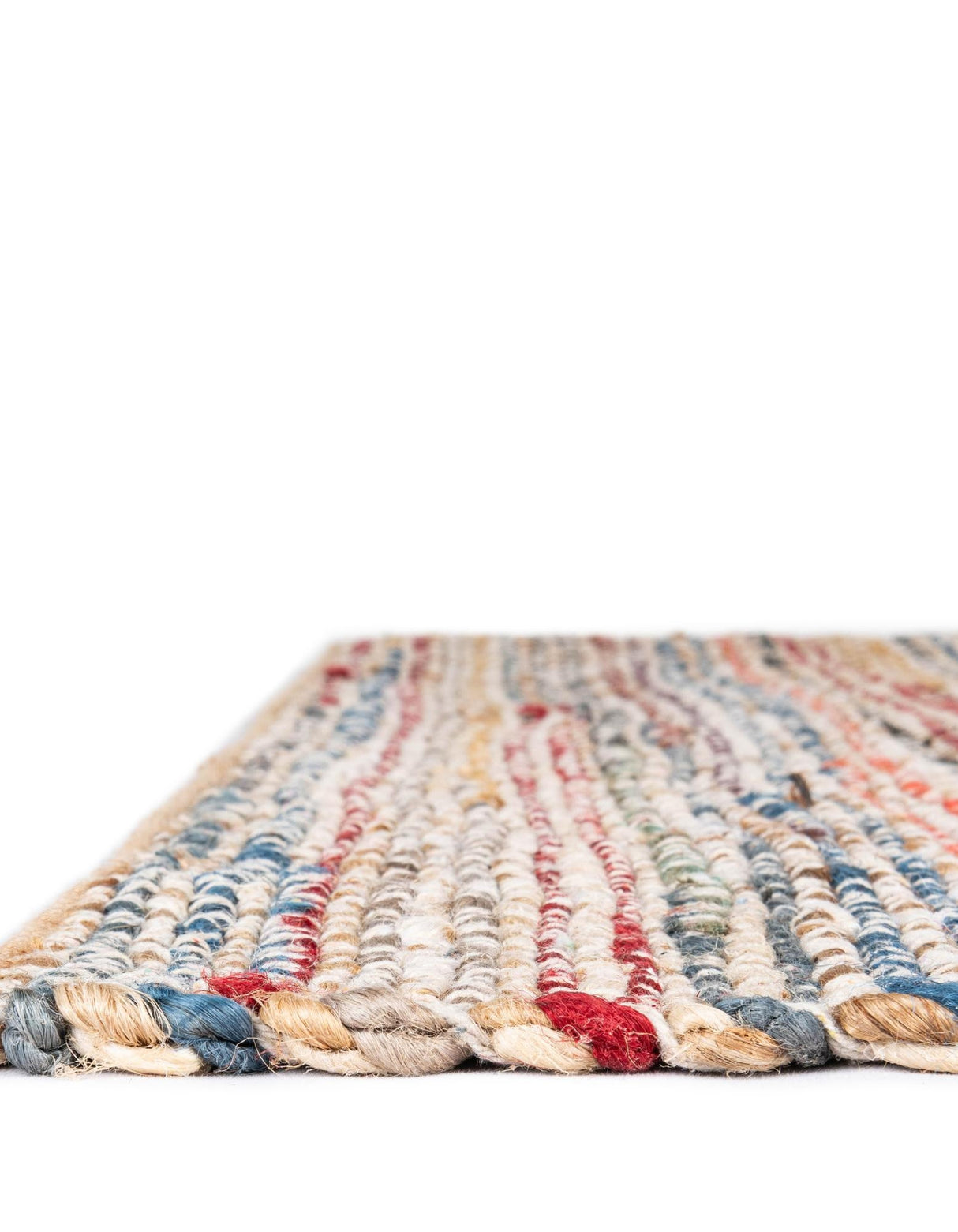 Hand Woven Chunky Jute Rug, Eco Friendly Decor for Living Room