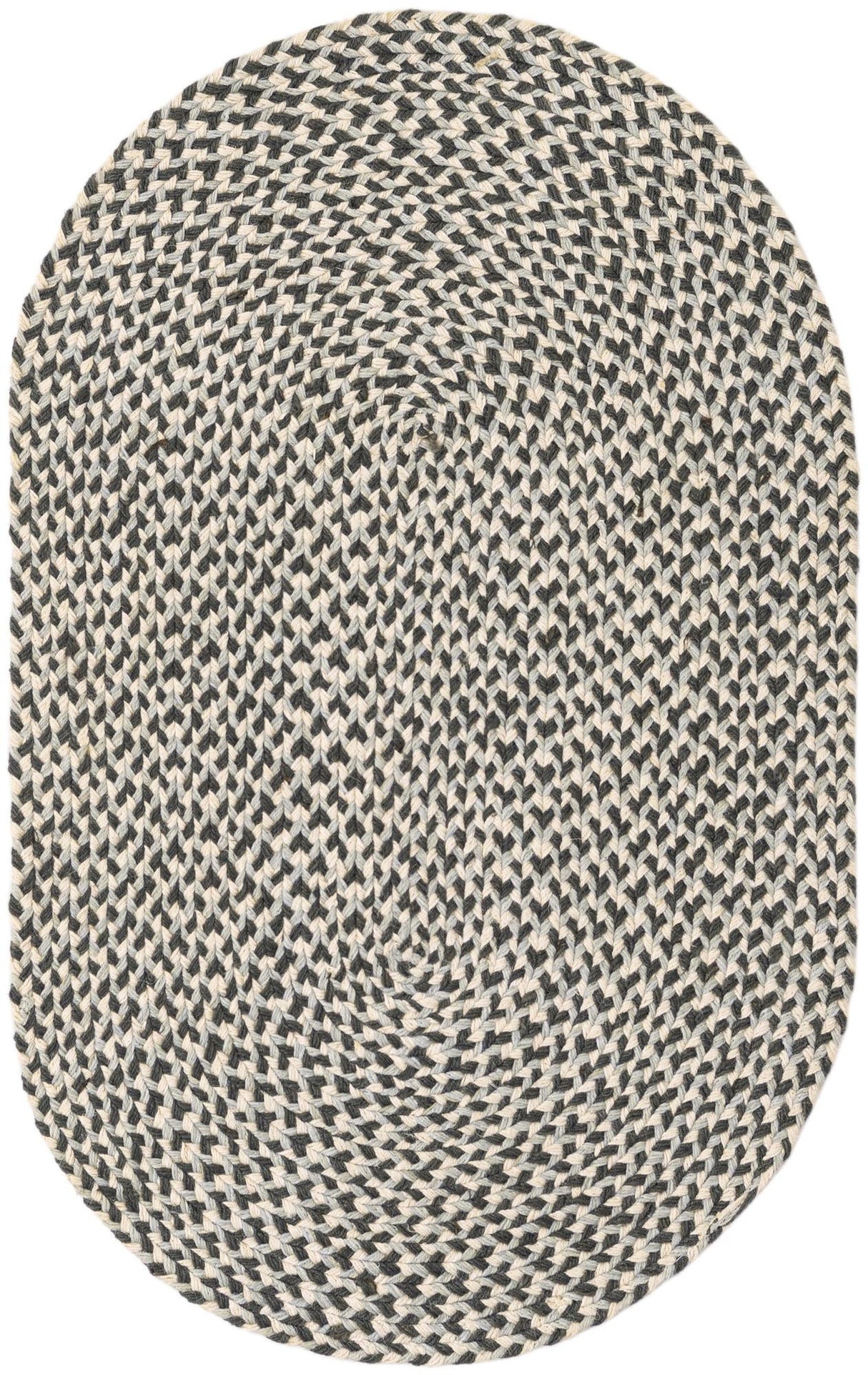 Hand Tweed Braided Jute Rug