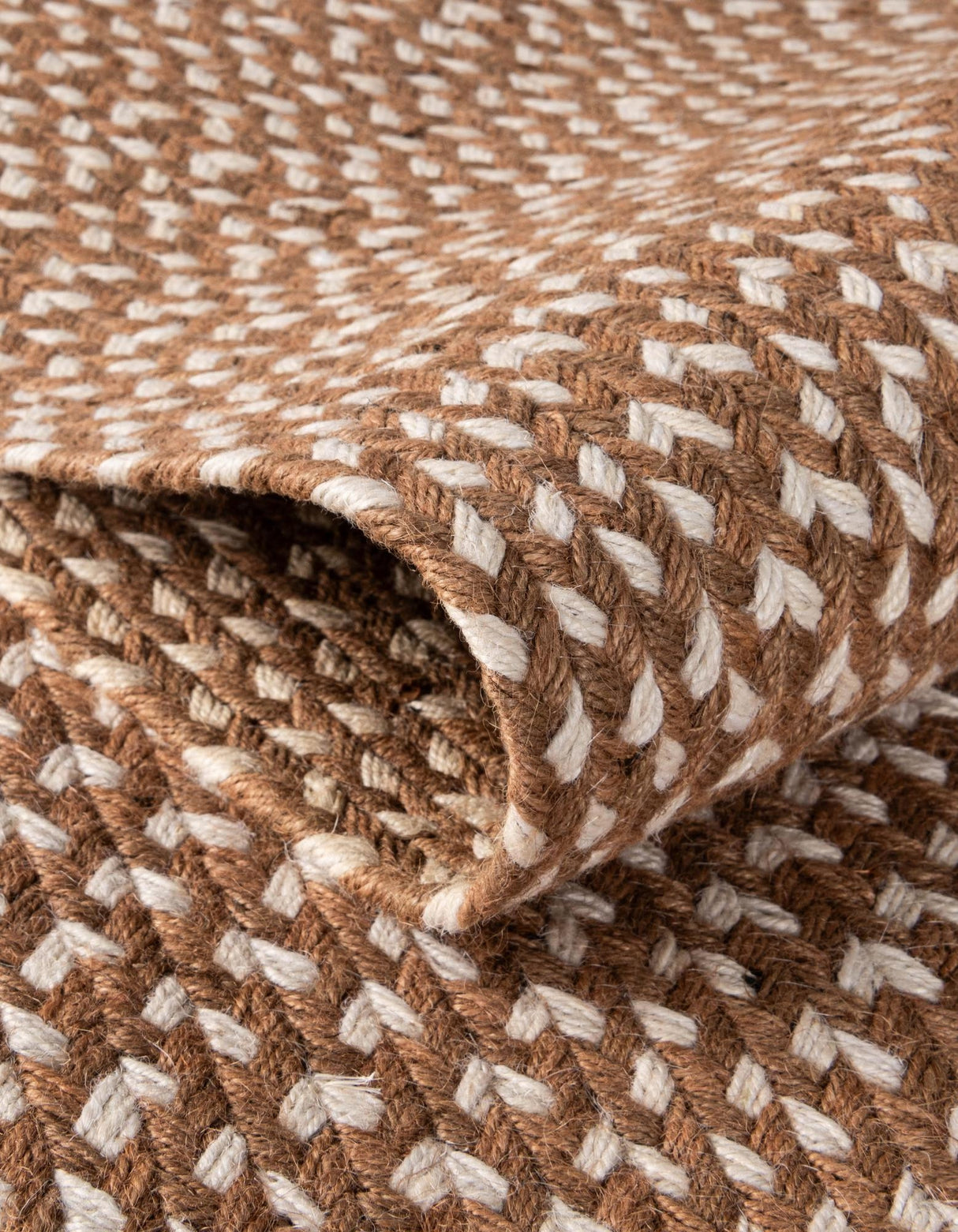 Hand Tweed Braided Jute Rug