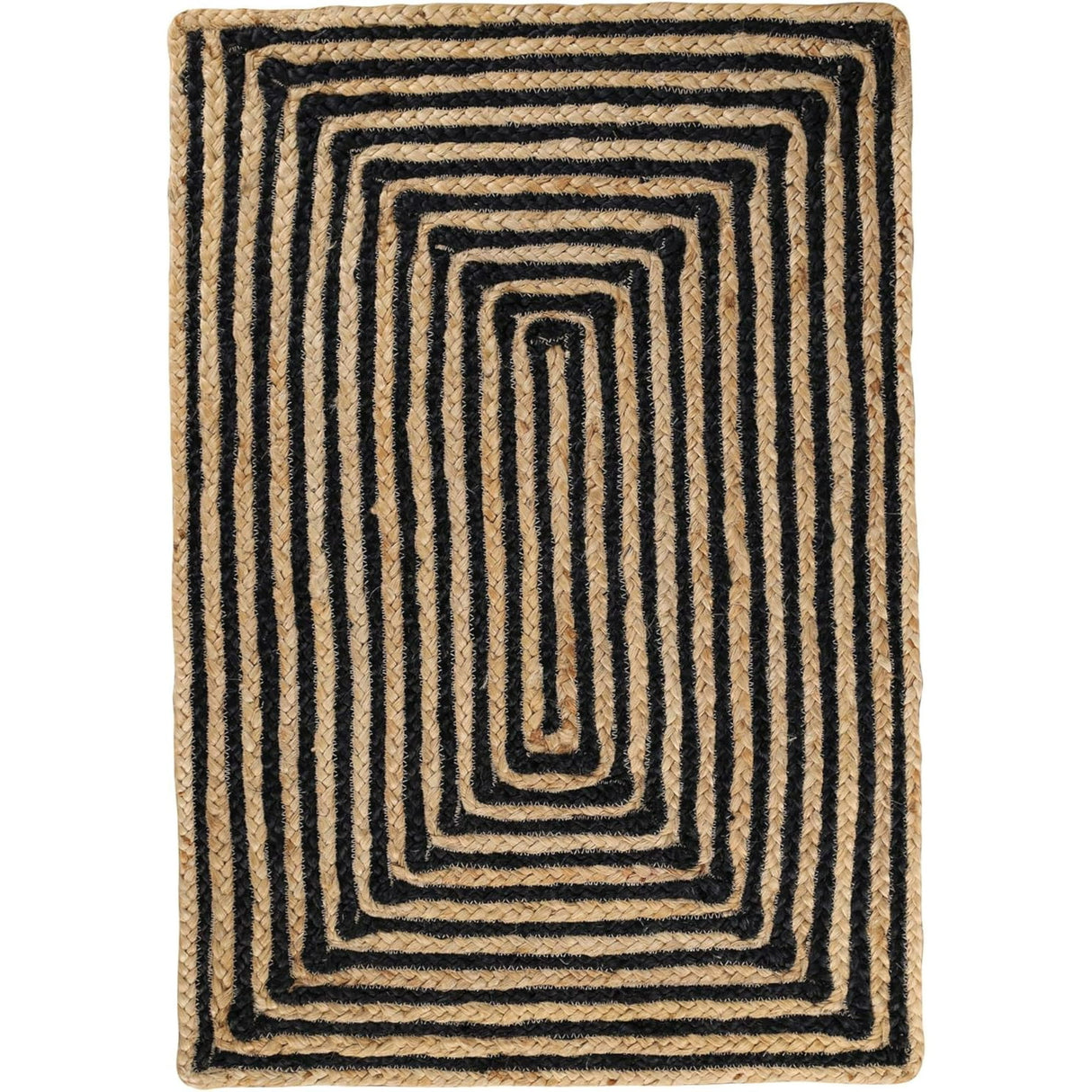 Handmade Handwoven Braided Jute Area Rugs Bohemian Home Decor Bedroom Kitchen Hallway Farmhous