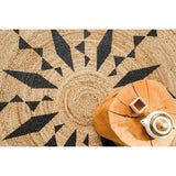 Handmade Natural Jute Braided Round Rug