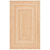 Jute Rug Handwoven Natural Braided Carpets for Bedroom Living Room Dining Room