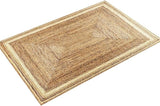 Jute Rug Handwoven Natural Braided Carpets for Bedroom Living Room Dining Room