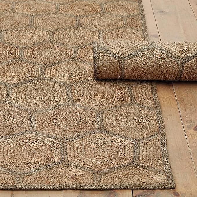 Carpets for Living Room with Non-Slip Braided Home Decor Items Rugs for Bedroom and Lightweight Floor Mat