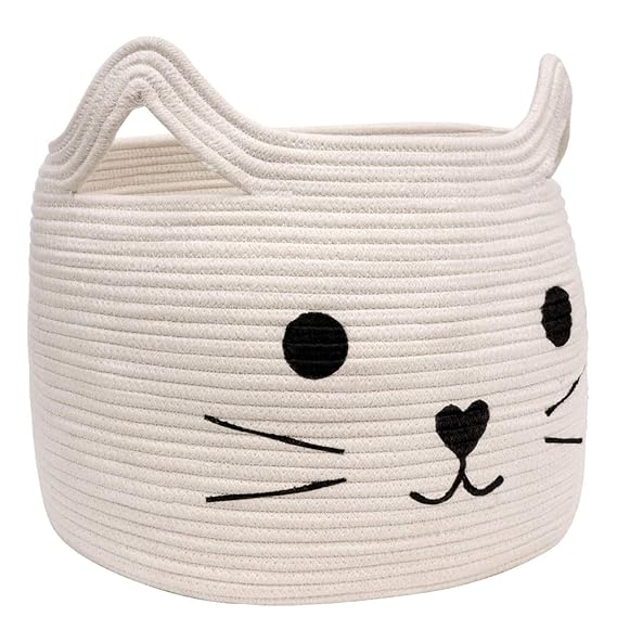 Baskets For Organizing Cute Animal Storage Baskets Cat Toy