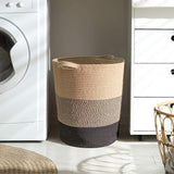 Basket Hamper For Dirty Clothes Woven Jute Storage Basket For Blanket