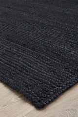 Natural door mat Black DIY jute