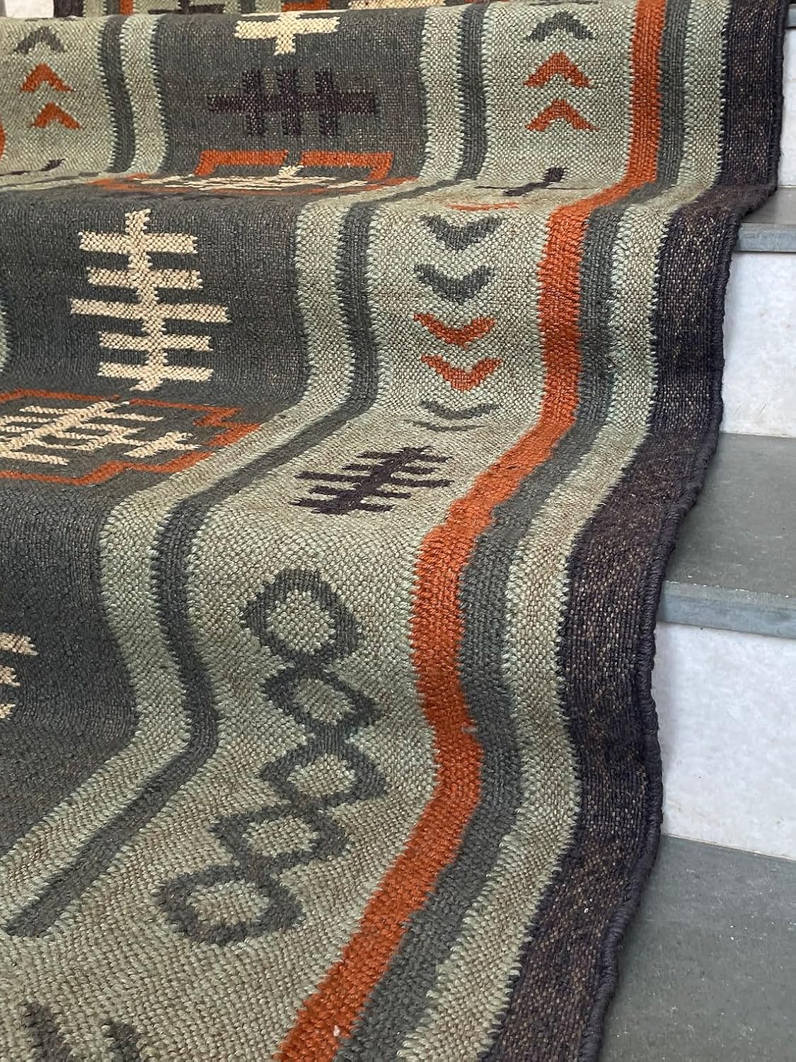 Bohemian Stair Runner Rug, Non-slip Stair Runners