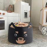 Cute Fox Basket, Baby Nursery Basket for Toys