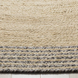 Braided Area Rug, Handwoven Cotton Jute Rug