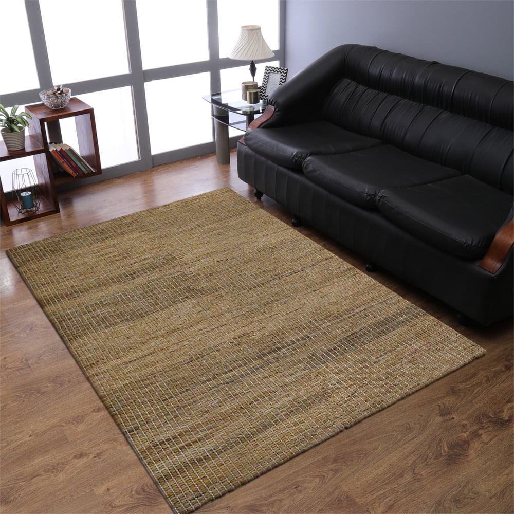 Natural Fiber, Outdoor Indoor Handmade Area Rugs for Living Room