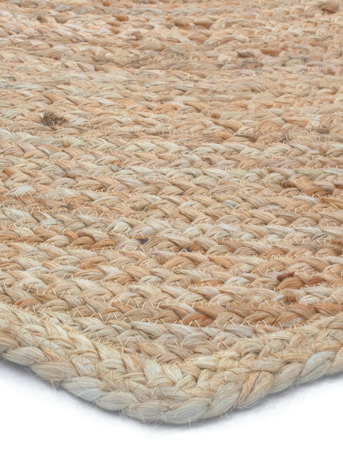 Hand Woven Braided Carpet Rugs|Round Traditional Design