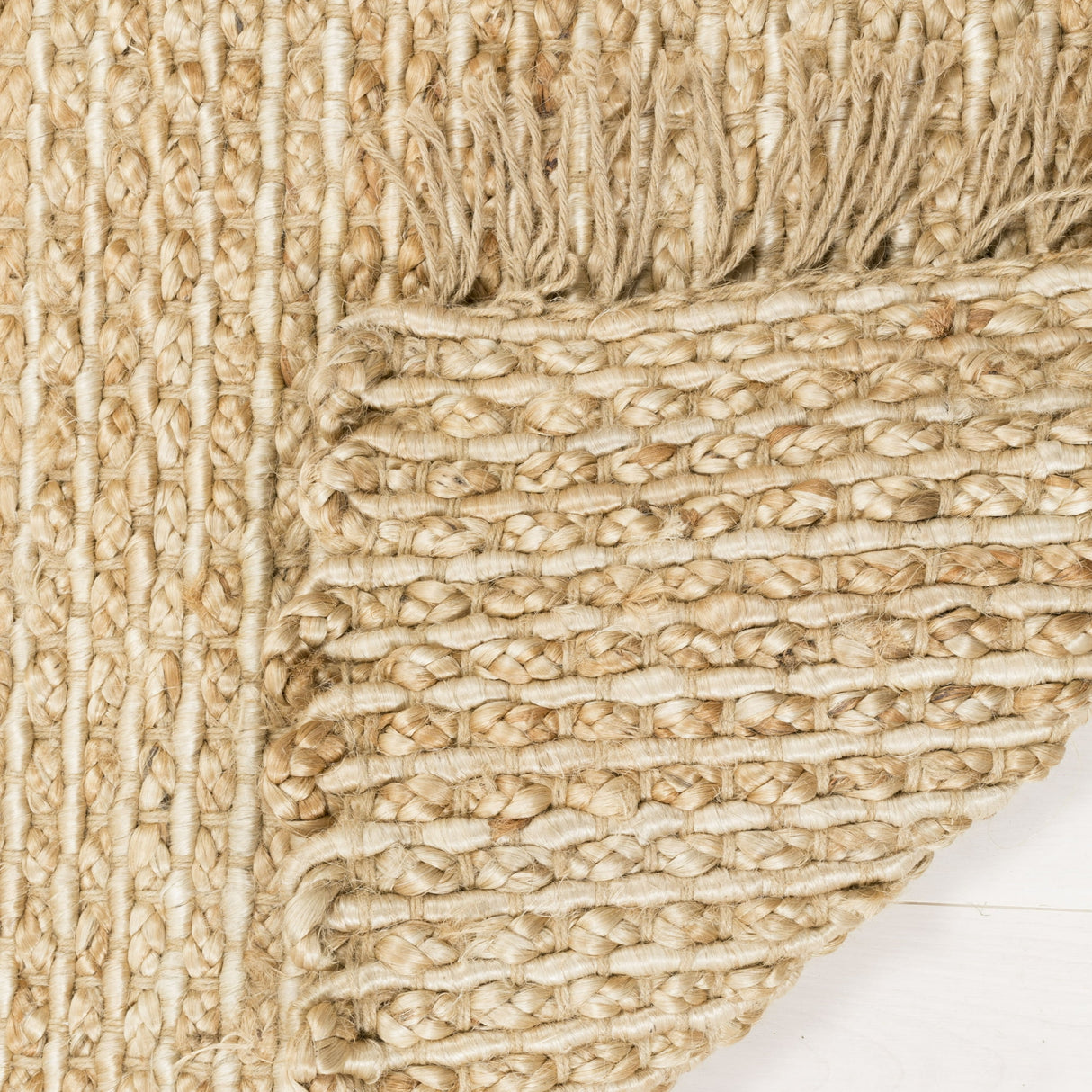 Natural Fiber Karita Braided Jute Runner Rug