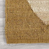 Diamond Jute Area Rug, Neutral Rug Living Room Rug Entryway Hallway Kitchen