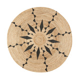 Handmade Natural Jute Braided Round Rug