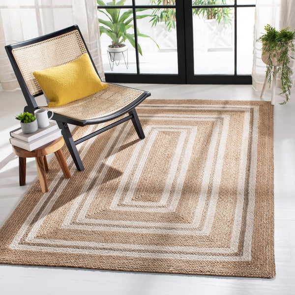 Jute Rug Handwoven Natural Braided Carpets for Bedroom Living Room Dining Room