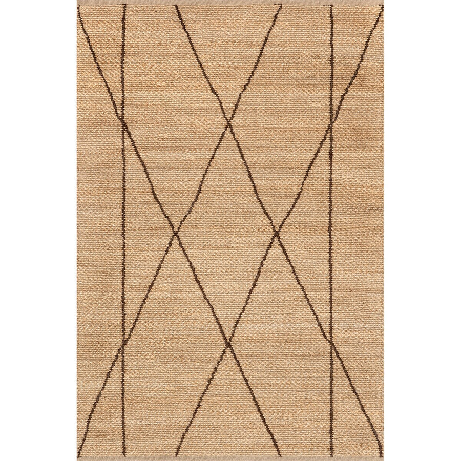 Natural Jute Area Rug, Hand Braided Hemp Rug