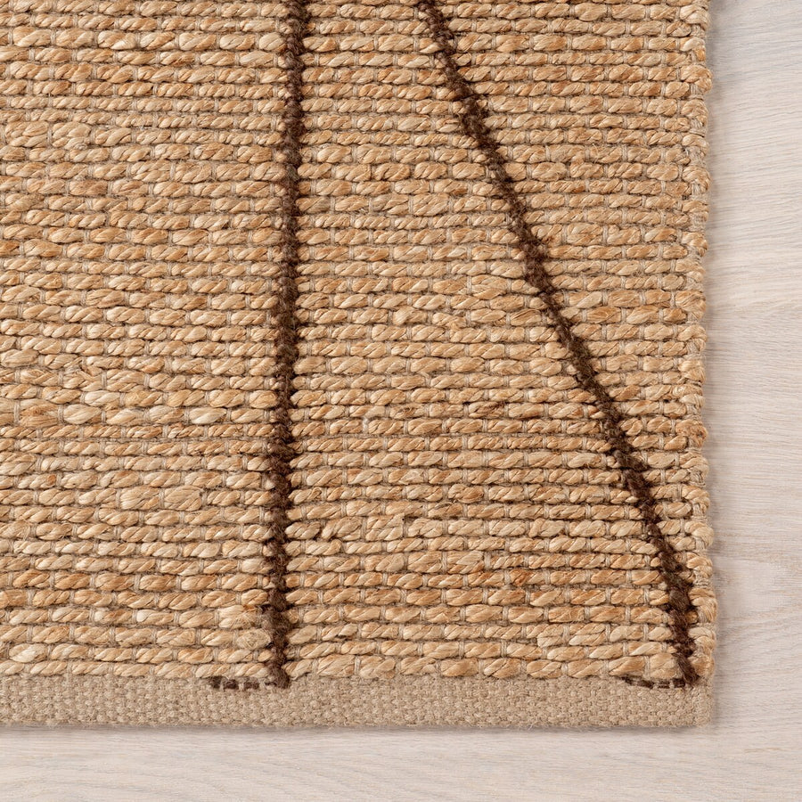 Natural Jute Area Rug, Hand Braided Hemp Rug