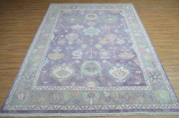 Purpal Oushak Carpet Oversized Oushak Rug,Handwoven Oushak Rugs