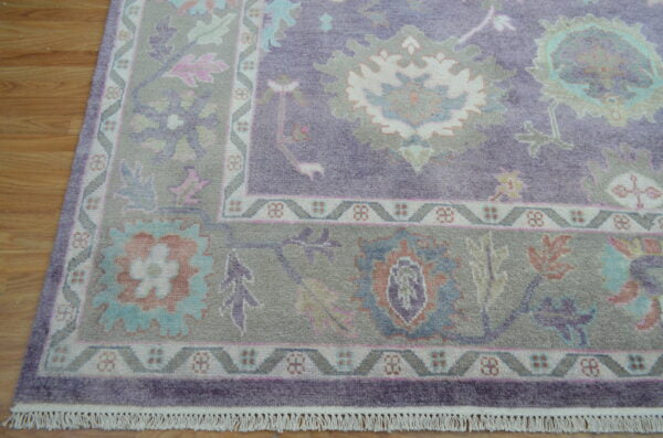 Purpal Oushak Carpet Oversized Oushak Rug,Handwoven Oushak Rugs