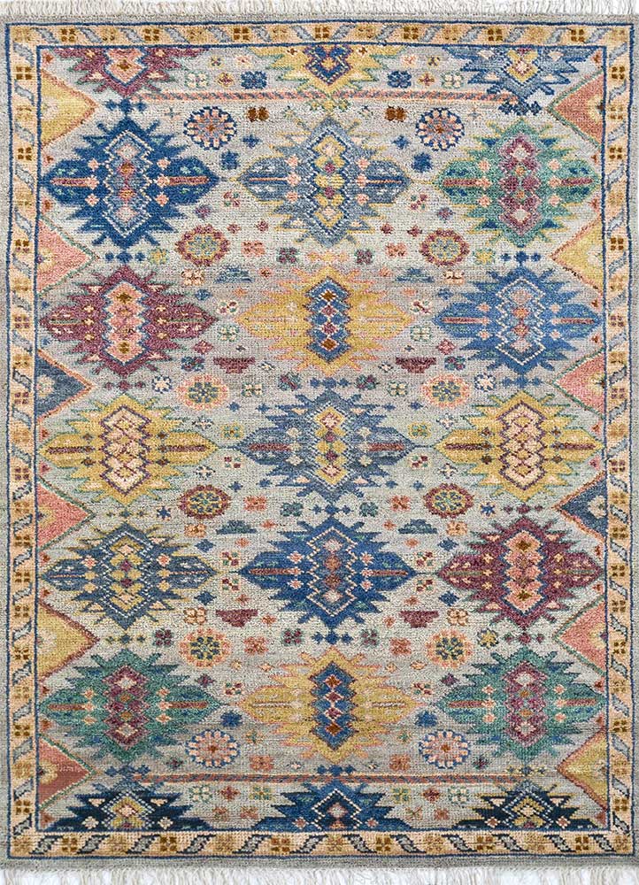 Savana Soft Beige/French Peach High-Quality Hand Knotted Rugs