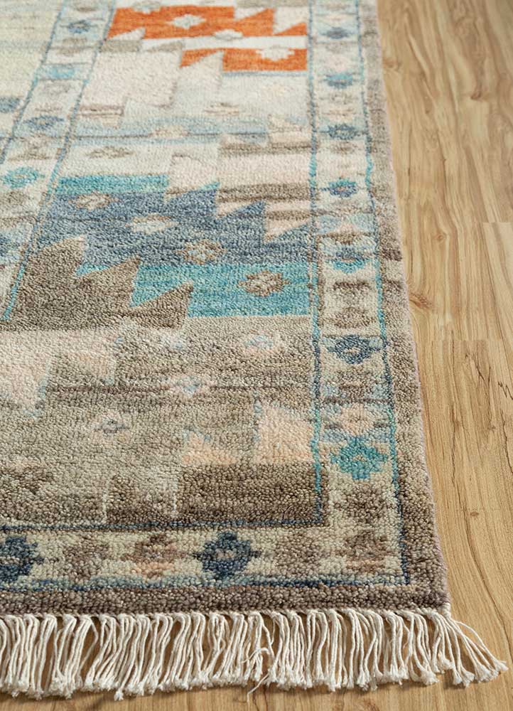 Savana Dark Gray/Light Gold Hand Knotted Ethical Rugs