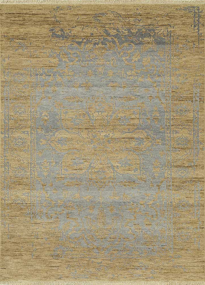 Ashwood/light Peach High-Quality Hand Knotted Rugs