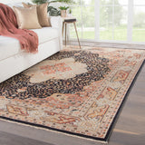 Savana Ebony/Creamy White Silk Hand Knotted Rugs