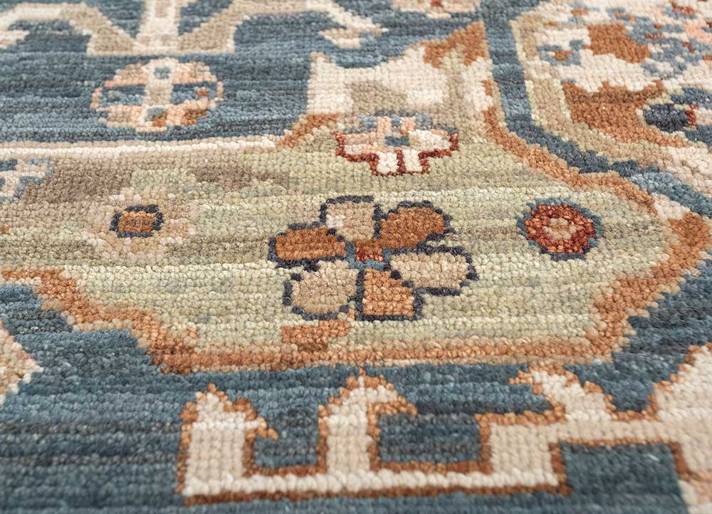 Savana Amber Glow/Soft Gold Silk Hand Knotted Rugs