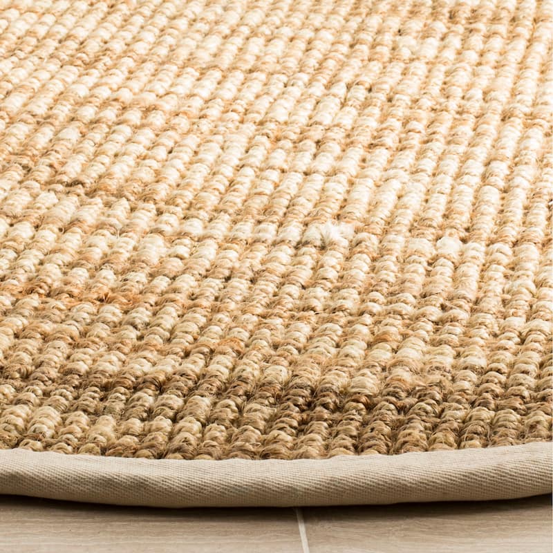 Handmade Natural Fiber Jute Rug