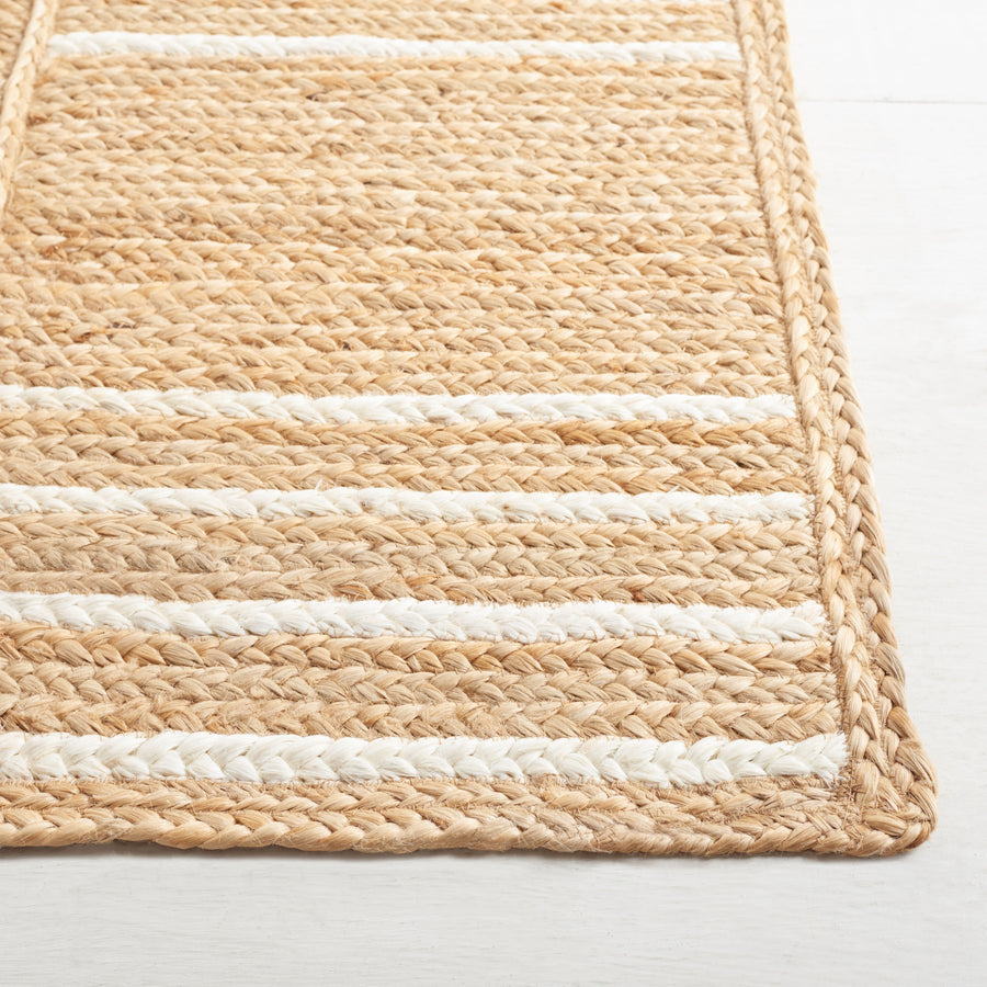 Handmade Natural Fiber Farmhouse Jute Rug