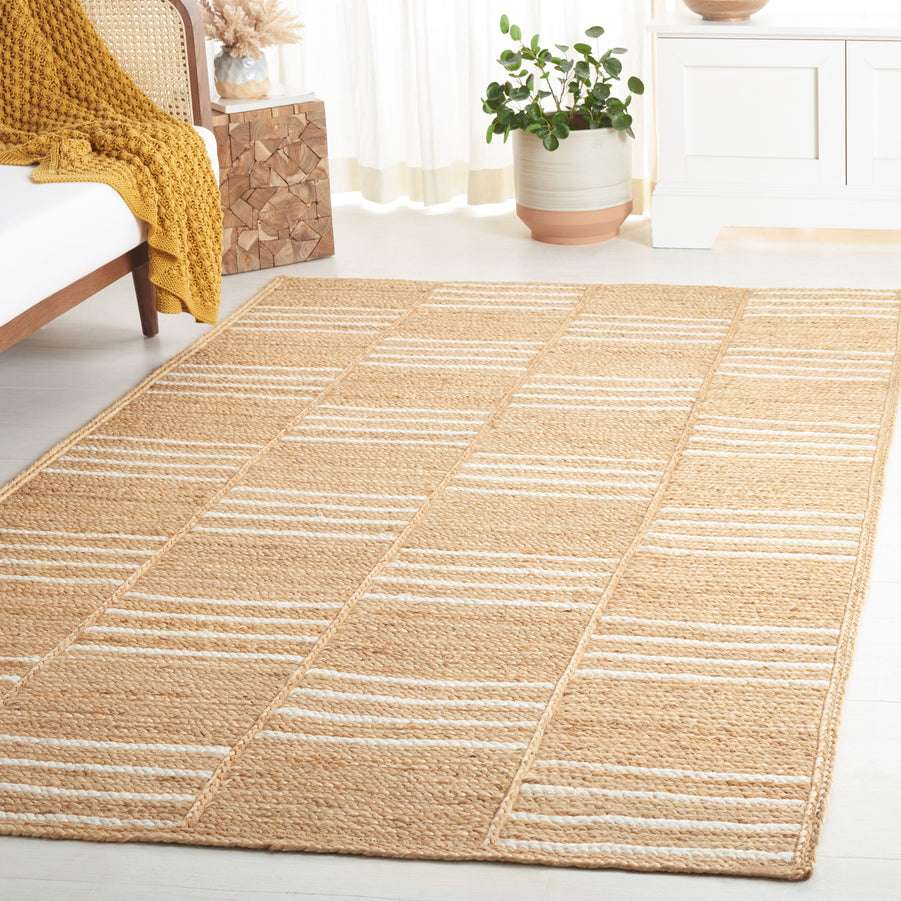 Handmade Natural Fiber Farmhouse Jute Rug