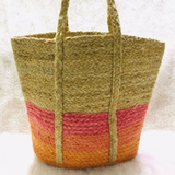 Braided Jute Tote Bag