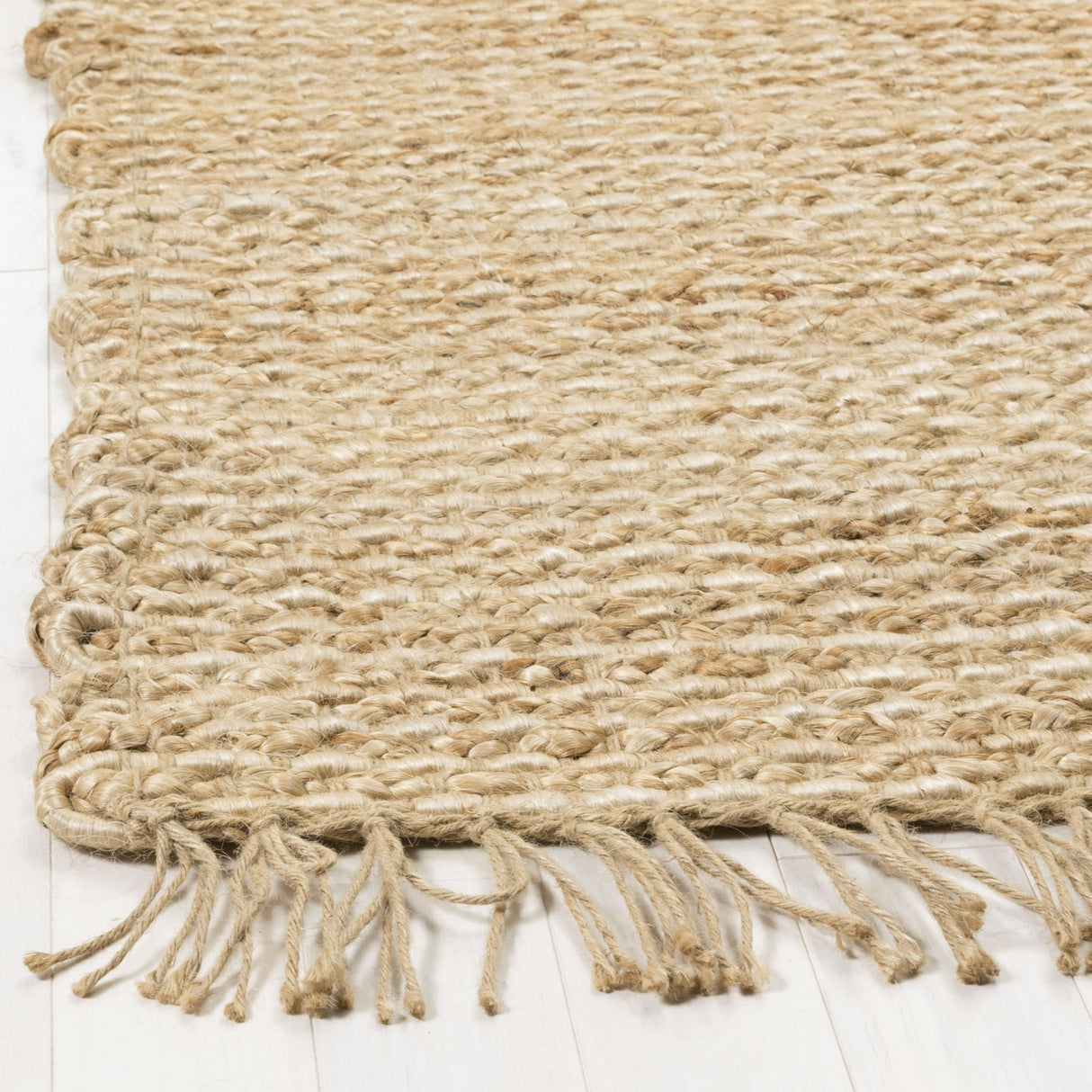 Natural Fiber Karita Braided Jute Runner Rug