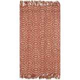 Natural Fiber Linden Geometric Jute Area Rug