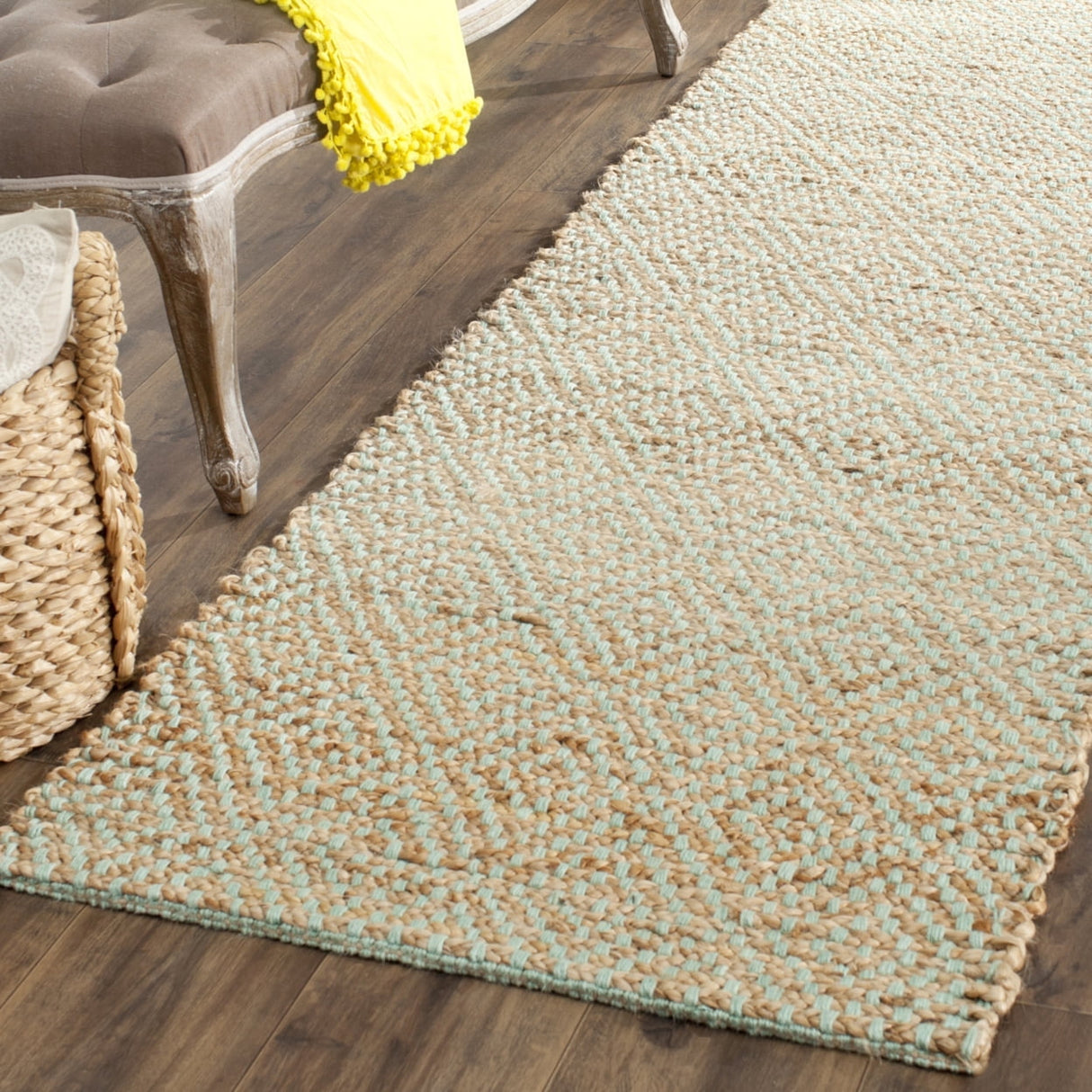 Natural Fiber Braxton Braided Jute Runner Rug