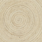 Braided Area Rug, Handwoven Cotton Jute Rug