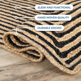 Handmade Handwoven Braided Jute Area Rugs Bohemian Home Decor Bedroom Kitchen Hallway Farmhous