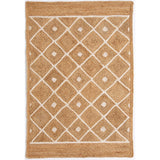 Natural Diamond Handbraided Carpet Rug