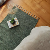 Pine Green Runner Rug