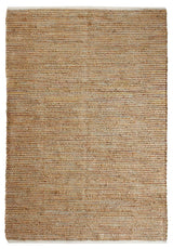 Handmade natural jute rug - Boho rug