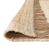 White And Natural Hemp Jute Rugs