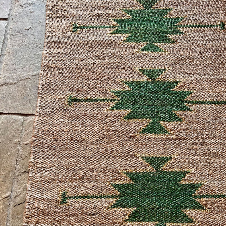 Hemp Stair Jute Runner Rug, Floor Entry natural Runner, stairway jute runner