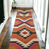 Kilim Stair Runner,Handmade Kilim Runner Rug For Stair Décor