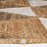 Natural Diamond Handbraided Carpet Rug