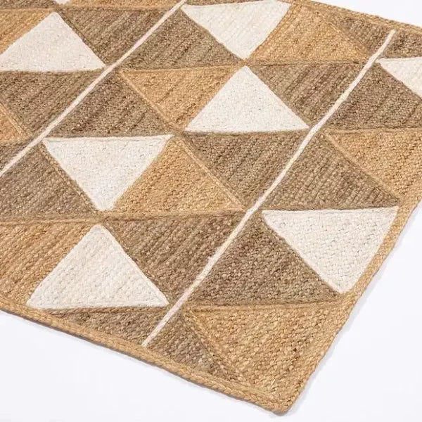 Natural Diamond Handbraided Carpet Rug